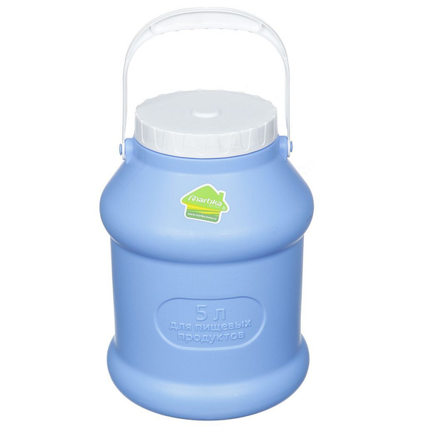 картинка Бидон пластиковый 8л Просперо асс. Mart С927 от магазина Евродом