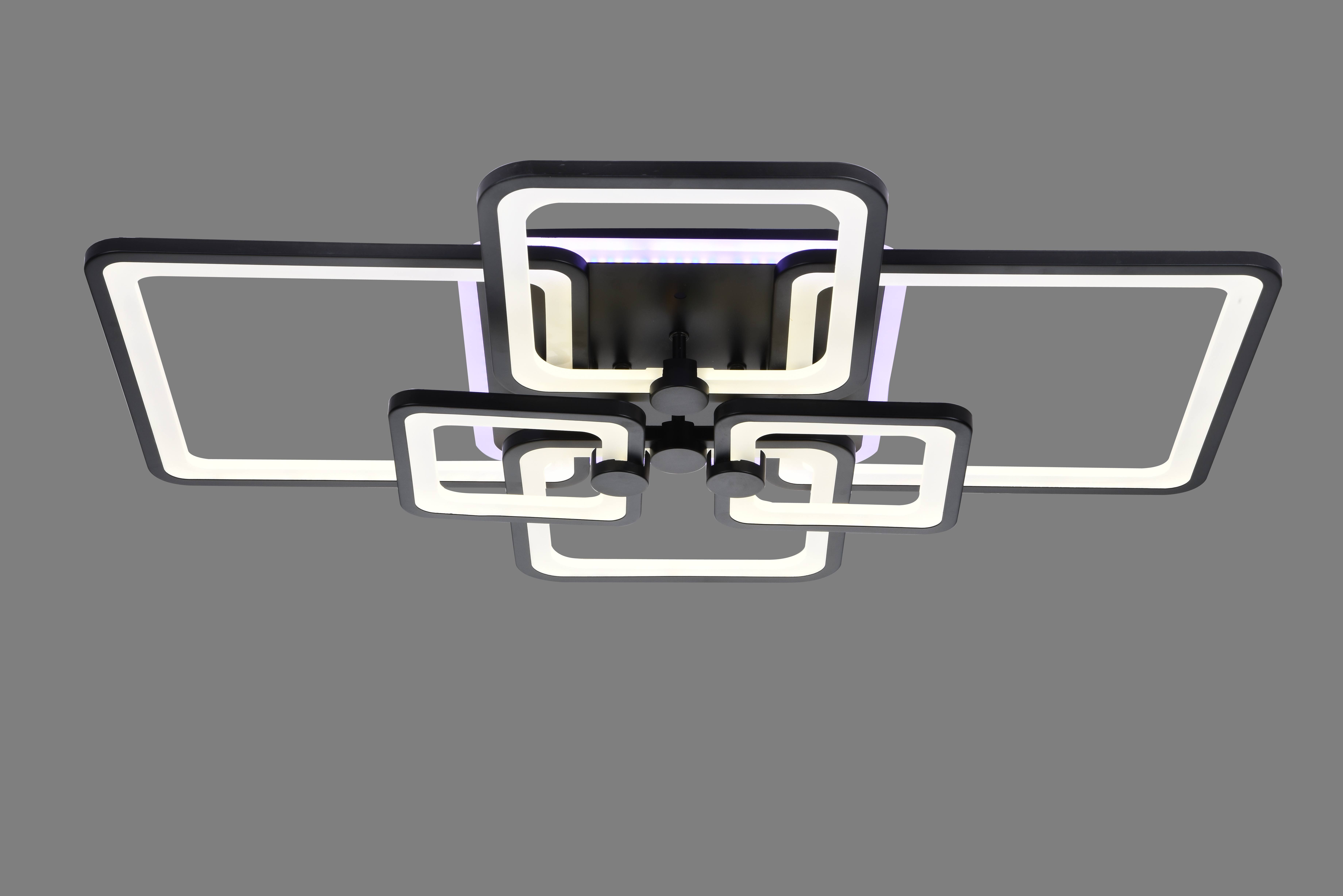 картинка 8011/6 BK+RGB Светильник потолочный от магазина Евродом