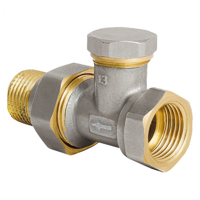 картинка Кран радиаторный KOER нижний прямой 3/4"  усиленный от магазина Евродом