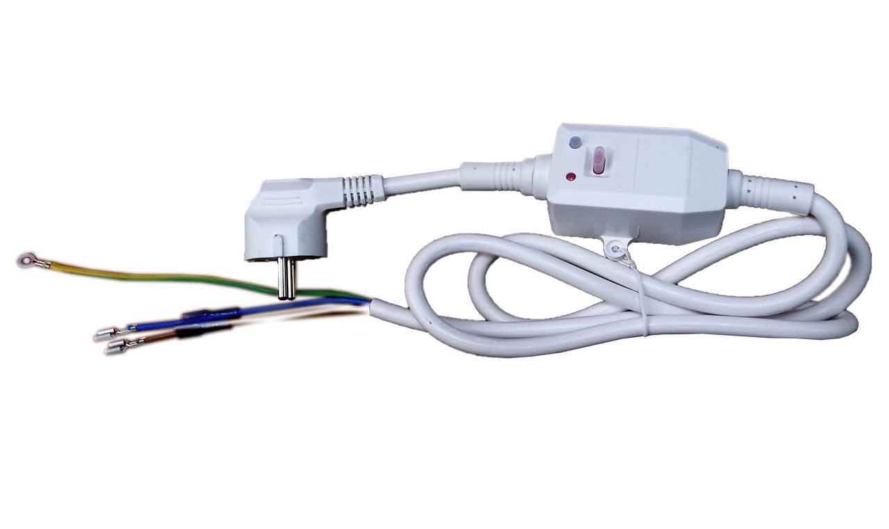 картинка Шнур сетевой с УЗО от магазина Евродом