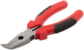 картинка Утконосы "Стандарт", красно-черные пластиковые ручки, полированная сталь 200 мм от магазина Евродом