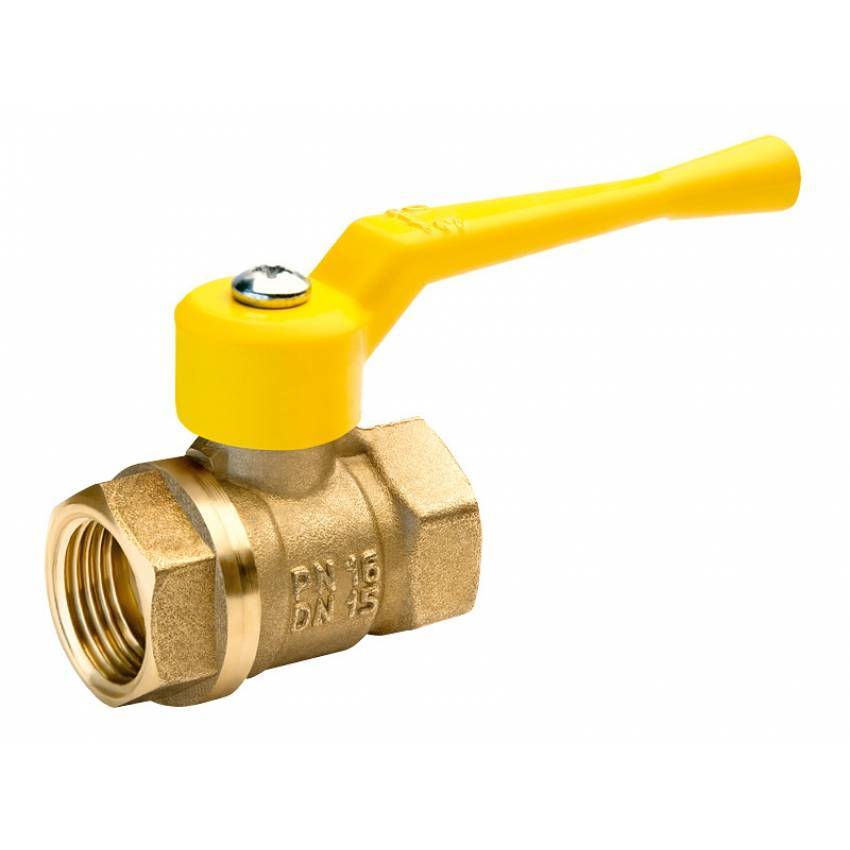 картинка Кран шаровый газовый TIM 1/2 ручка г/г от магазина Евродом