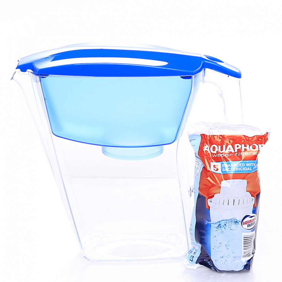 картинка Фильтр-кувшин Аквафор ЛАЙН голубой 2,8л от магазина Евродом