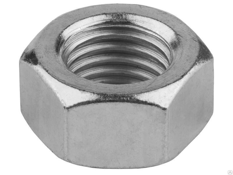 картинка Гайка шестигранная нерж. М4 DIN934 от магазина Евродом