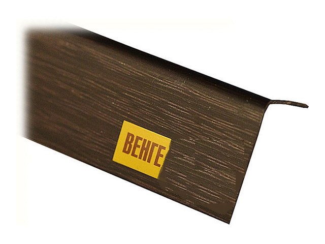 картинка Угол арочный 20х12мм 2,7м "Идеал" Венге / 301 от магазина Евродом