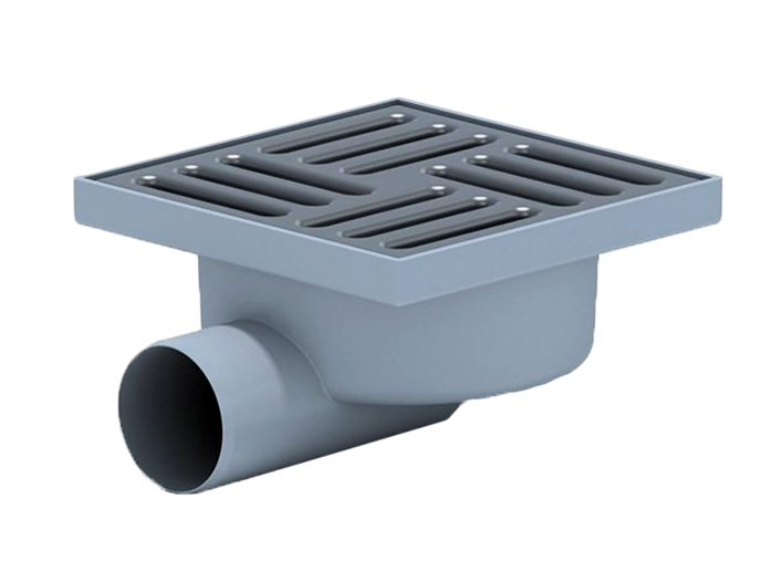 картинка Трап 50 гориз 150*150мм рег. нерж. от магазина Евродом