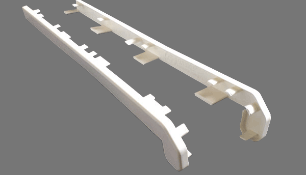 картинка Заглушка белая 35 см для подоконнника ДАНКЕ от магазина Евродом