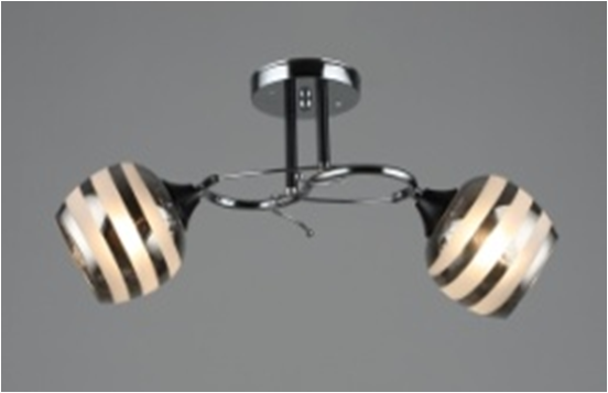 картинка 3789/2 CH+BK (6) Люстра от магазина Евродом