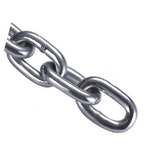 картинка Цепь сварная короткозвенная оцинк. 3 мм от магазина Евродом