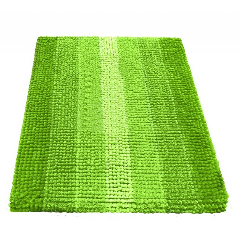 картинка Коврик для ванной 1 предм. SHAHINTEX MULTIMAKARON 50х80 см зелёный от магазина Евродом