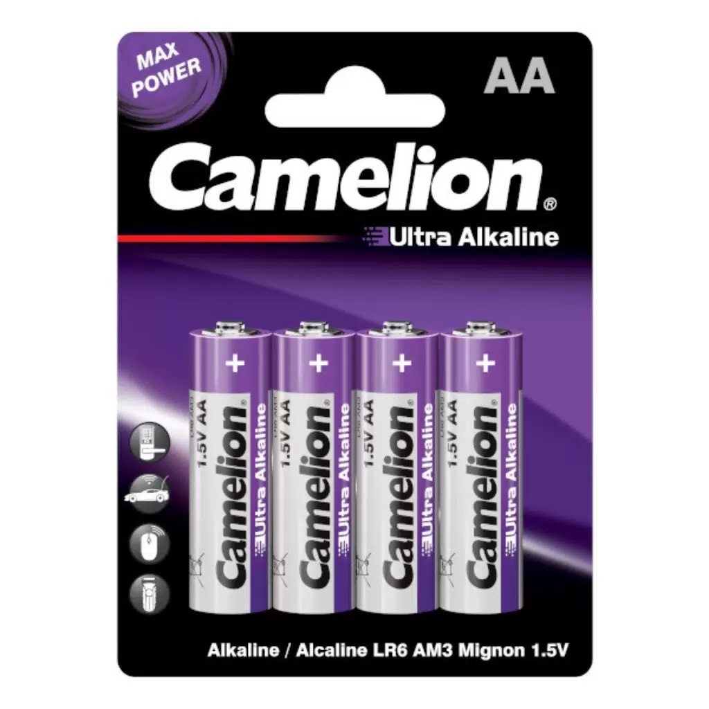 картинка Элемент питания LR6 15А, Ultra Alkaline Camelion, АА от магазина Евродом