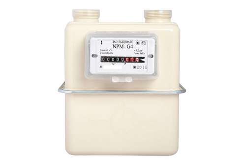 картинка Счетчик газа Г 4 НПМ (110 мм ) левый без адаптеров от магазина Евродом