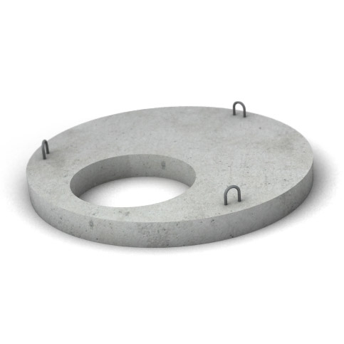 картинка Крышка бетонная ф 170/14/70 от магазина Евродом