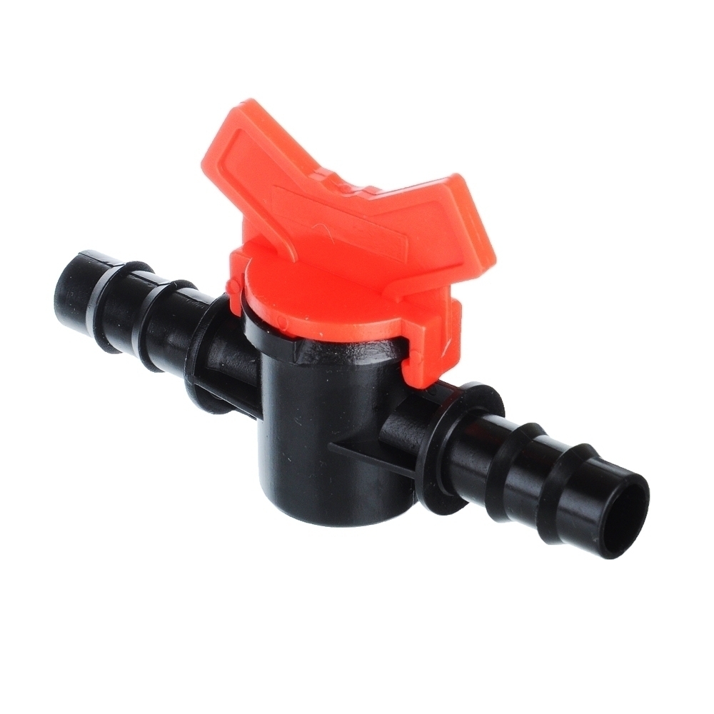 картинка Кран ПВХ для шланга 16мм, проходной от магазина Евродом