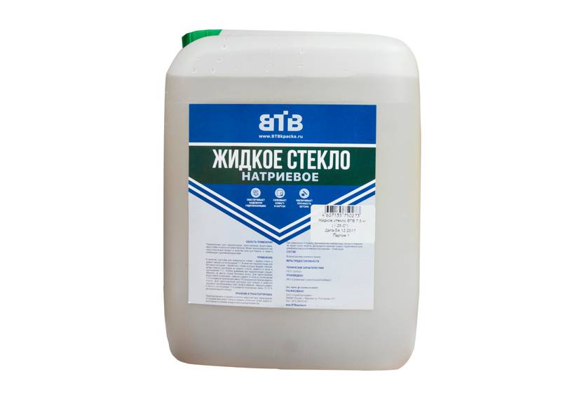 картинка Жидкое стекло 7,5кг от магазина Евродом