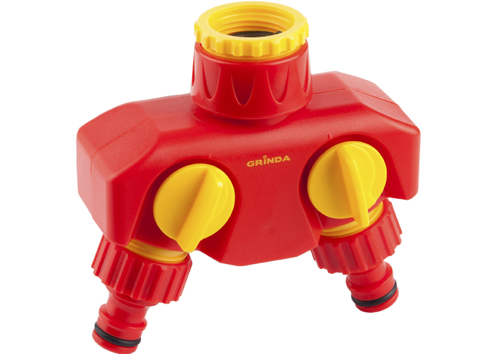 картинка GRINDA Распределитель двухканальный, из ударопрочной пластмассы, 8-426312_z01 от магазина Евродом