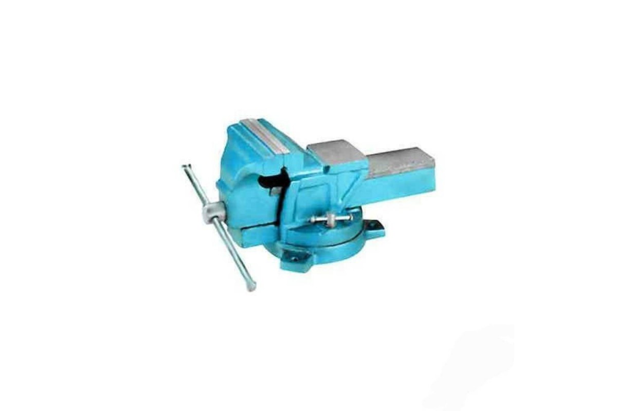 картинка Тиски станочные поворотные 125 мм (7,5 кг) от магазина Евродом