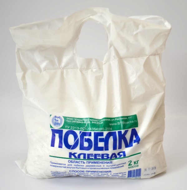 картинка Побелка клеевая 2кг от магазина Евродом