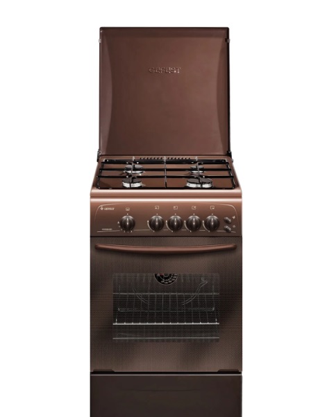 картинка Плита газовая GEFEST 3200-06 К19 коричневая, 50см от магазина Евродом