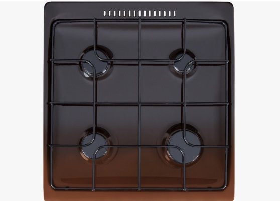 картинка Плита газовая GEFEST 1200 С6 К19 коричневая, 60см от магазина Евродом