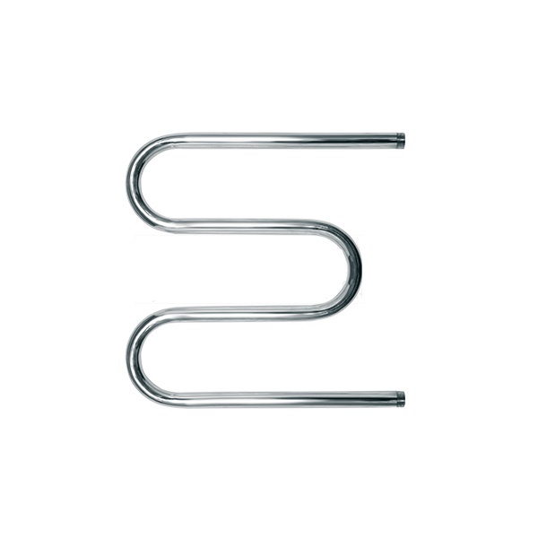 картинка Полотенцесушитель TERMINUS (М-образный с полкой, нерж.) (32х500х600) от магазина Евродом