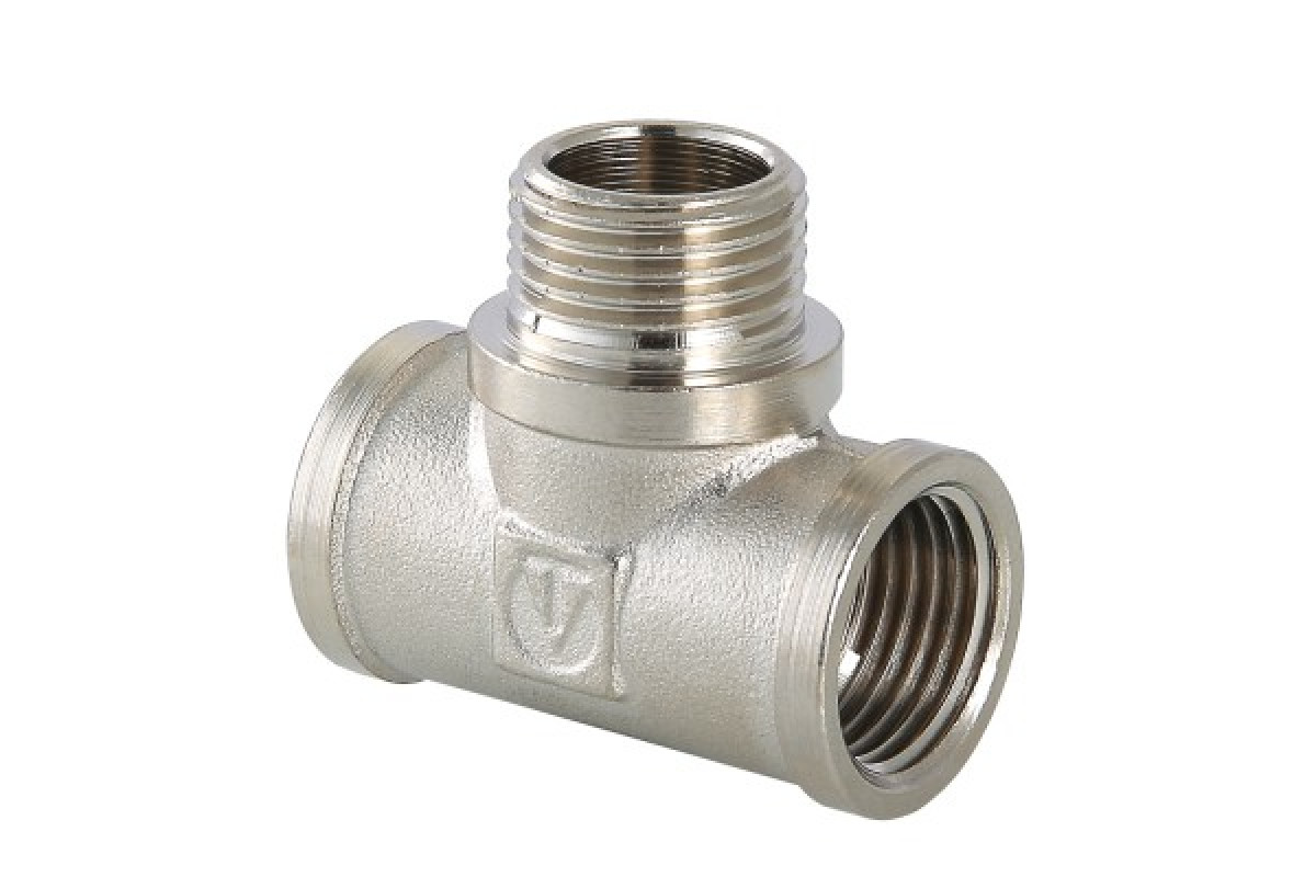 картинка Тройник 1/2" вн-нар-вн VT от магазина Евродом