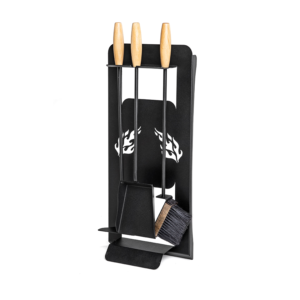 картинка Каминный набор на стойке КН 0-1 от магазина Евродом