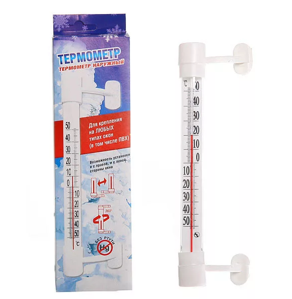картинка Термометр уличный сувенир Липучка ТСН-5  от магазина Евродом