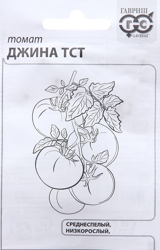 картинка Томат Джина ТСТ 0,05 б/п Г семена от магазина Евродом