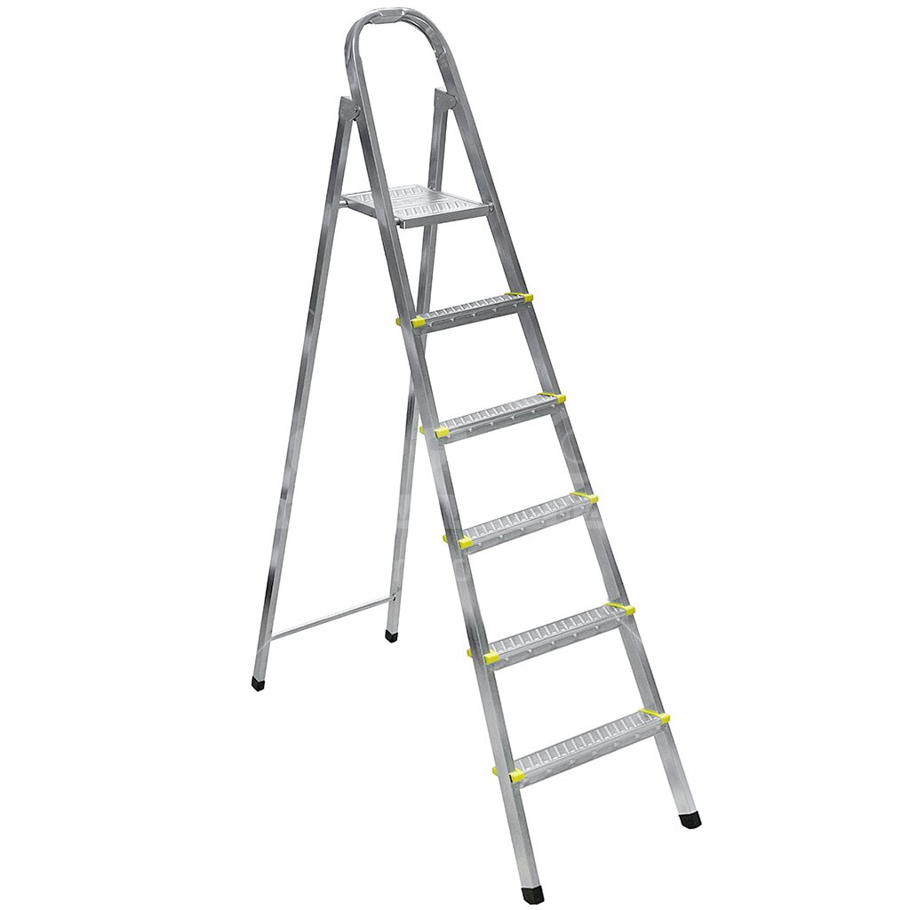 картинка Стремянка 6-ступ. металл 1,31м, до 150кг SLK ЛС1006 от магазина Евродом