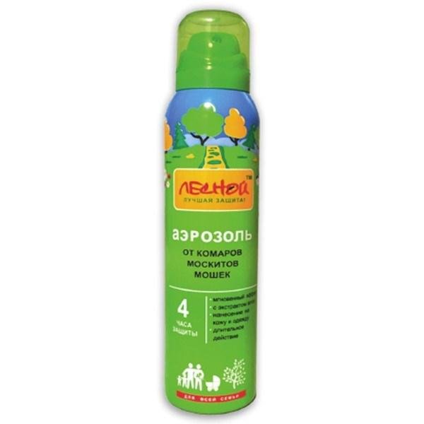 картинка Аэрозоль от комаров, москитов, мошек  Лесной 150мл от магазина Евродом