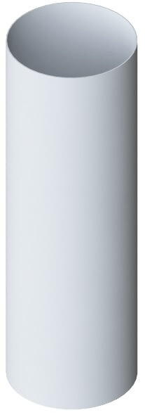 картинка Труба водосточная ПВХ (3м) Белая, ф 95 мм Альта Профиль от магазина Евродом