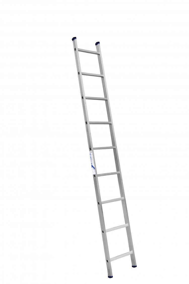 картинка Лестница алюмин. 1-секционная 9 ступеней, h=2,51 Алюмет от магазина Евродом